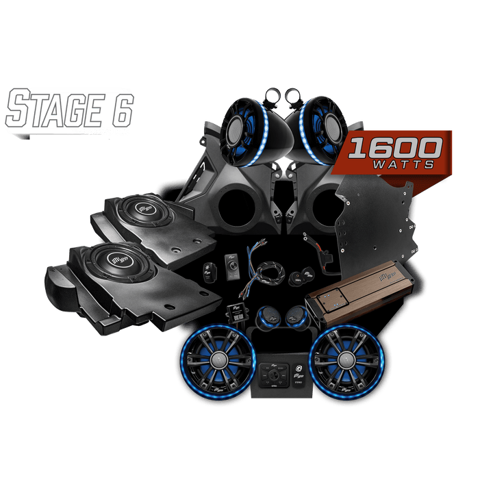Can - Am® Maverick R Elite Series Stage 6 Stereo Kit | UTVS - R - S6 - E - Rugged Terrain