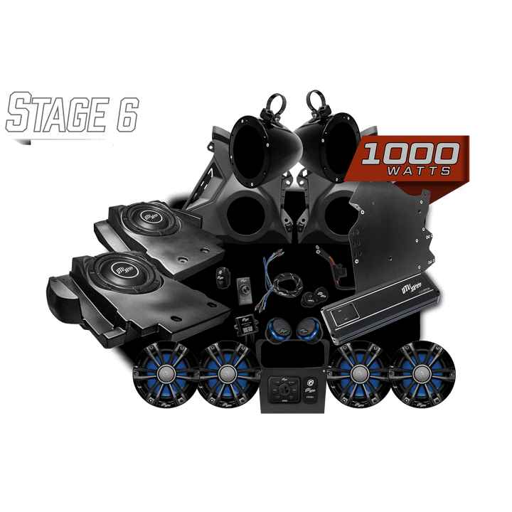 Can - Am® Maverick R Signature Series Stage 6 Stereo Kit | UTVS - R - S6 - S - Rugged Terrain