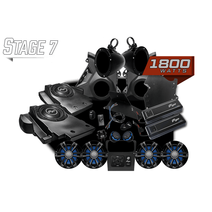 Can - Am® Maverick R Signature Series Stage 7 Stereo Kit | UTVS - R - S7 - S - Rugged Terrain