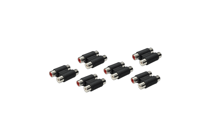UTV Stereo RCA Barrel Connectors Female (6 - Pack) | UTVS - RCA - BARREL - 3 - Rugged Terrain