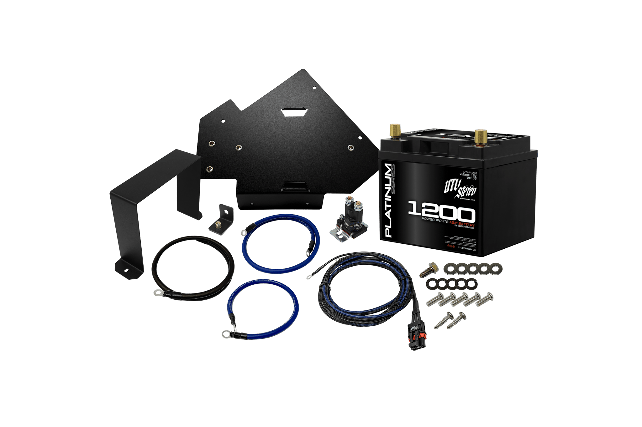 Polaris Ranger 2nd Battery Kit | UTV Stereo – Rugged Terrain