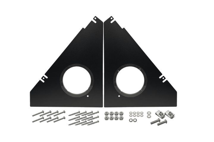 Polaris® Ranger 1500 Front Overhead Speaker Adapters (Pair) | UTVS - RNG - OSA - FRONT - Rugged Terrain