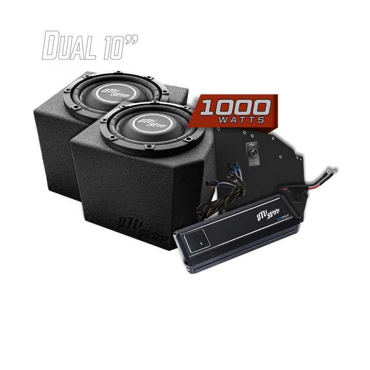 Polaris® Ranger 1000W Dual 10" Subwoofer Kit | UTVS - RNG - SUB - 1000 - 2 - Rugged Terrain