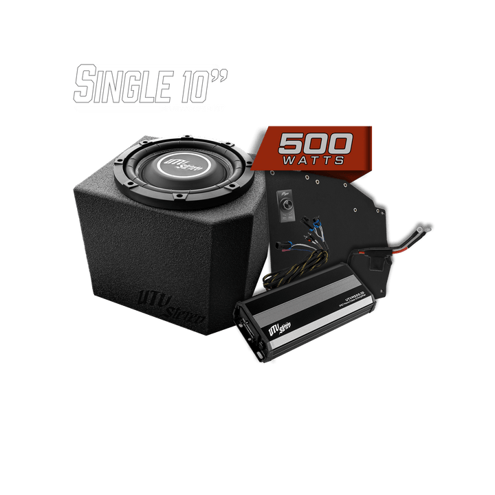 Polaris® Ranger 500W Single 10" Subwoofer Kit | UTVS - RNG - SUB - 500 - 1 - Rugged Terrain