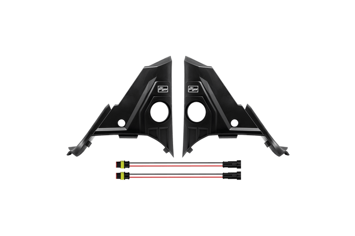 UTV Stereo Polaris® Ranger 1500 A - Pillar Tweeter Adapter (Pair) V2 | UTVS - RNG - TSA - Rugged Terrain