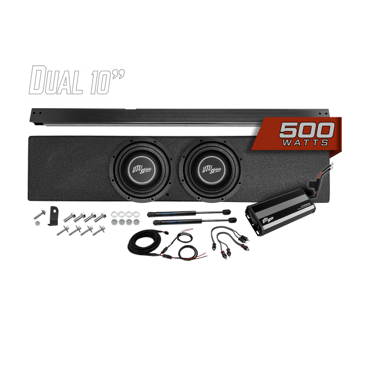 UTV Stereo Polaris® Xpedition 500W Rear Subwoofer Upgrade | UTVS - XPD - RS - UP - 500 - 2 - Rugged Terrain