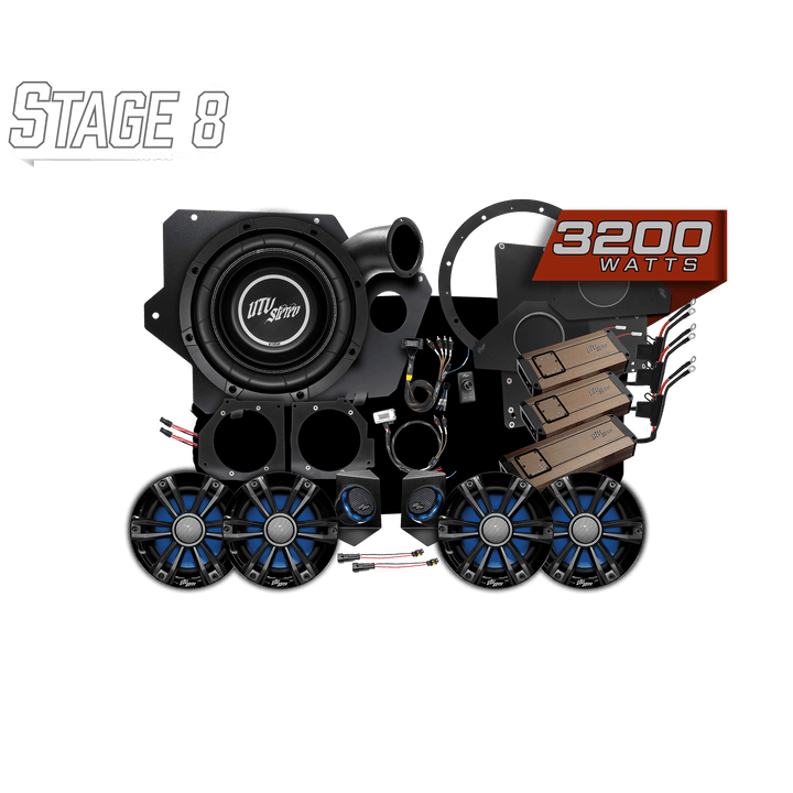 UTV Stereo Polaris Xpedition Ride Command® Stage 8 Stereo Kit | UTVS - XPD - S8 - RC - Rugged Terrain
