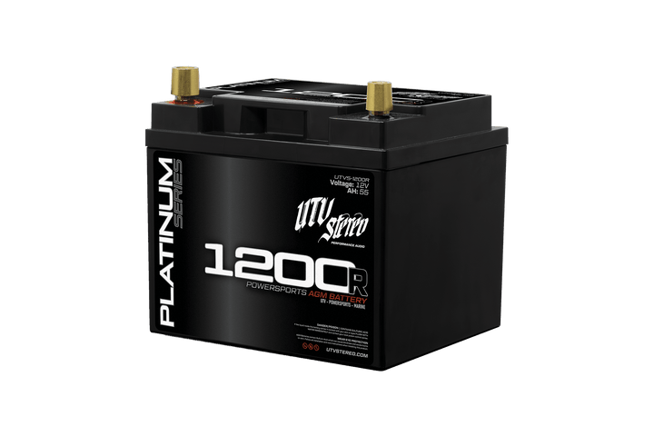 Platinum Series AGM 1200R (REVERSE POLARITY) Battery | UTVS - 1200R - Rugged Terrain