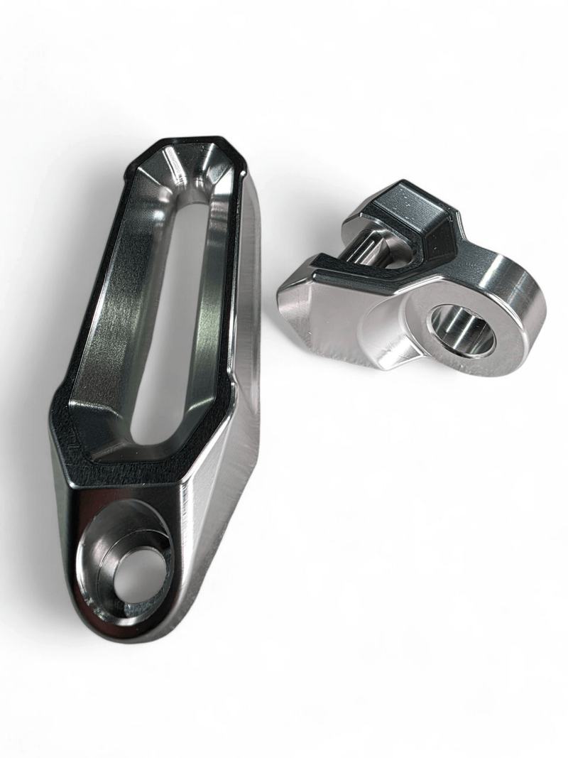 Winch Hawse Fairlead and Hook Combo (Clear) - Rugged Terrain