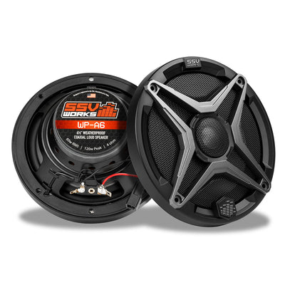 SSV Works 6.5in Weatherproof Powersports Speakers - Rugged Terrain
