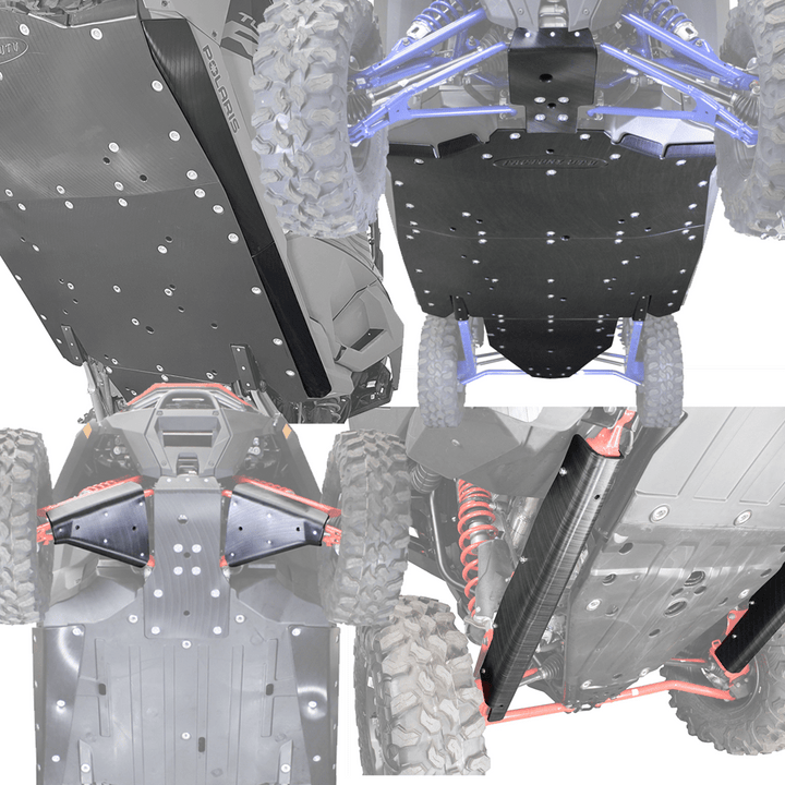 Factory UTV Polaris RZR Pro XP 4 UHMW Ultimate Skid Package - Rugged Terrain
