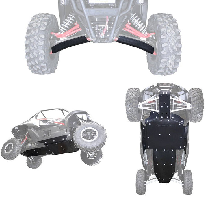 Factory UTV Kawasaki Teryx KRX 1000 UHMW Ultimate Skid Package - Rugged Terrain