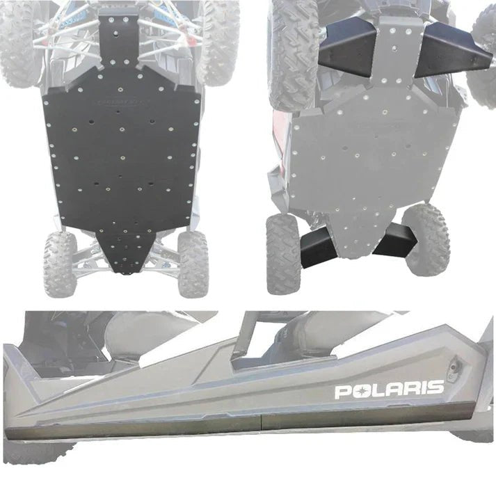 Factory UTV Polaris RZR 4 900 UHMW Ultimate Skid Package - Rugged Terrain