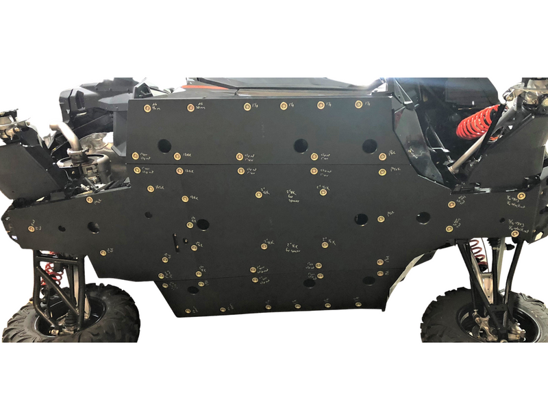 Trail Armor Full Skids with Integrated Slider Nerfs | 202Trail Armor Skid Plates with Integrated Slider Nerfs | 2020-23 Can-Am Maverick0-23 Can-Am Maverick