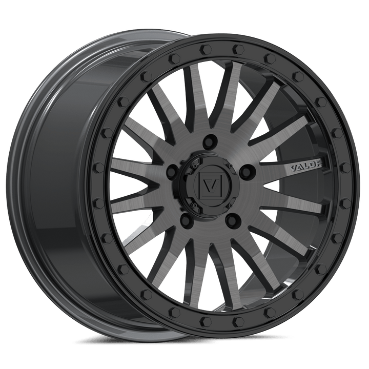 V06 BEADLOCK 15X8 +40 5X114.3 BRUSHED GUNMETAL - Rugged Terrain