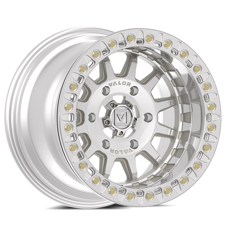 V09 BEADLOCK 15X10 +0 6X139.7 RAW MACHINED - Rugged Terrain