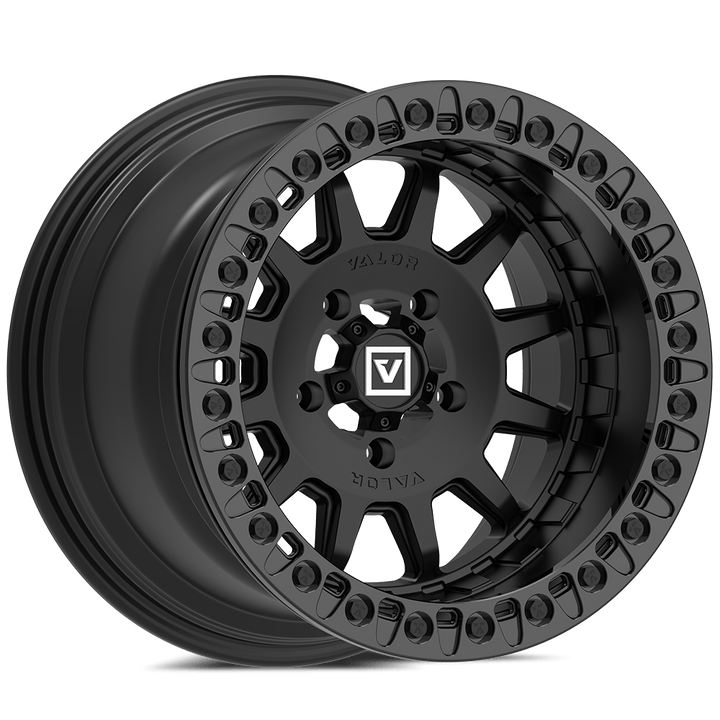 V09 BEADLOCK 15X10 +0 5X114.3 SATIN BLACK - Rugged Terrain