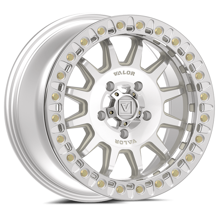 V09 BEADLOCK 15X7 +40 5X114.3 RAW MACHINED - Rugged Terrain