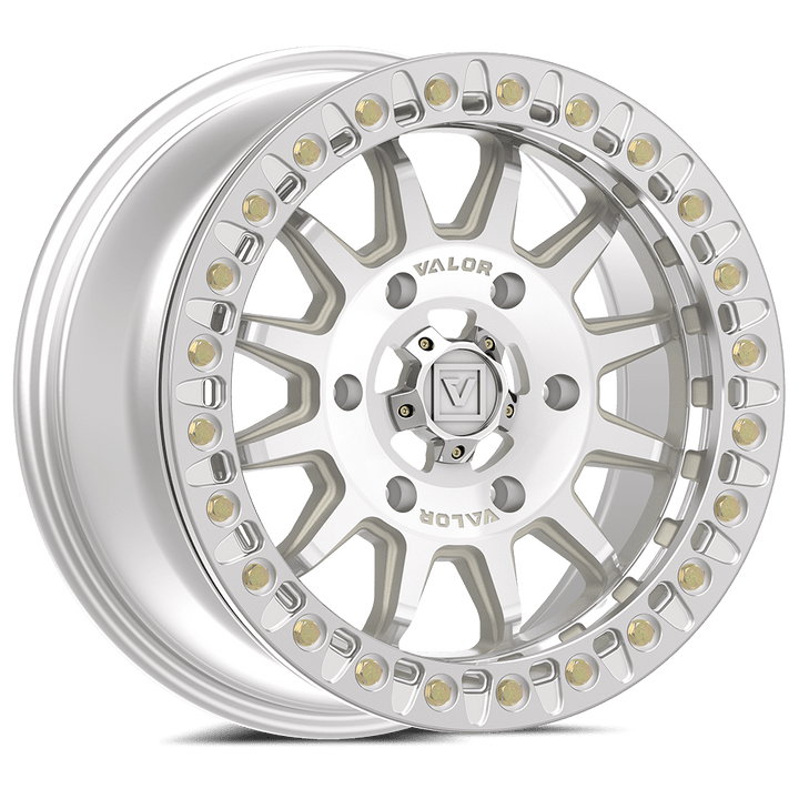 V09 BEADLOCK 15X7 +40 6X139.7 RAW MACHINED - Rugged Terrain
