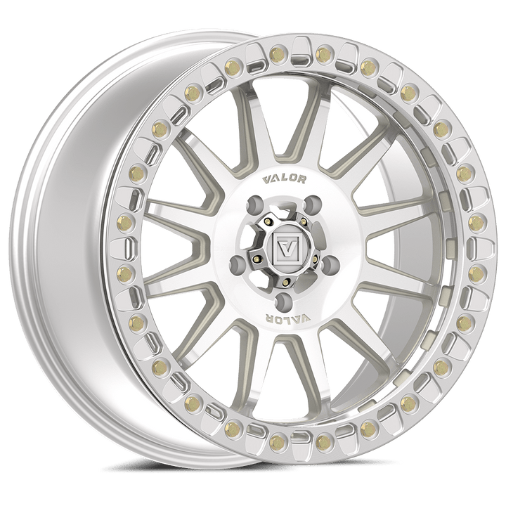 V09 BEADLOCK 17X8 +40 5X114.3 RAW MACHINED - Rugged Terrain