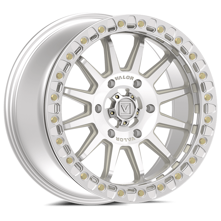 V09 BEADLOCK 17X8 +40 6X139.7 RAW MACHINED - Rugged Terrain