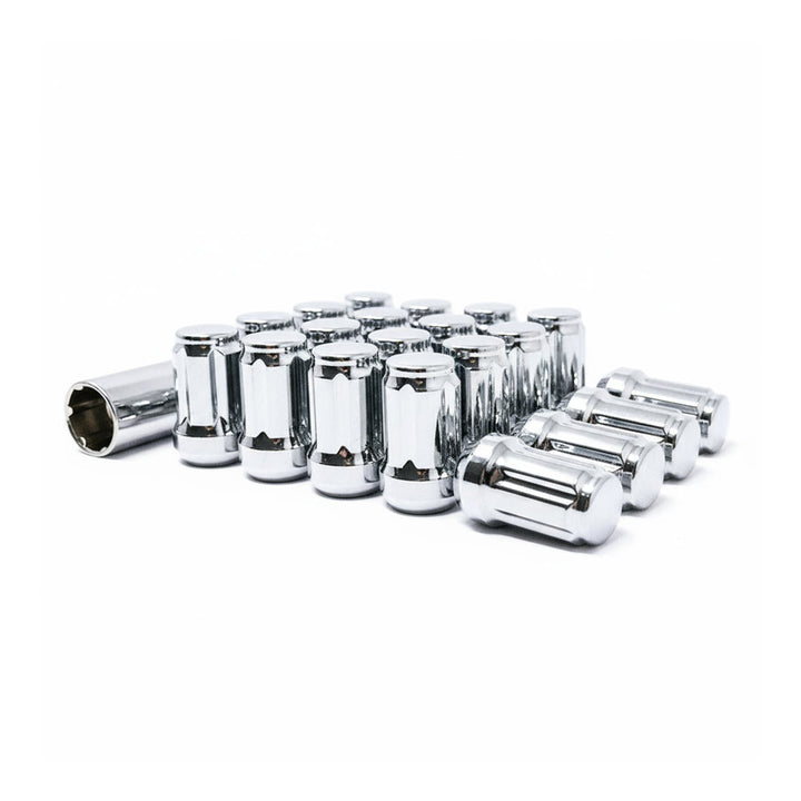 Valor Offroad 12X1.25 SPLINE 4/5 Lug Nut Kit 1.38" CHROME