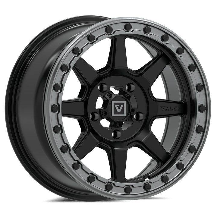 V13 BEADLOCK 15X7 +10MM 4X137 SATIN BLACK - Rugged Terrain