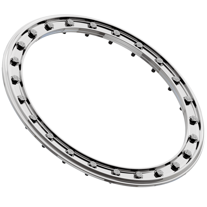 15" VBR10 BEADLOCK RING - RAW MACHINED - Rugged Terrain