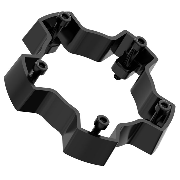 VCAP2 CAP RISER SATIN BLACK - ABS - Rugged Terrain