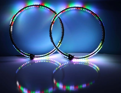 Marshin Whips Apollo wheel lights RGB (Harness included) - Rugged Terrain