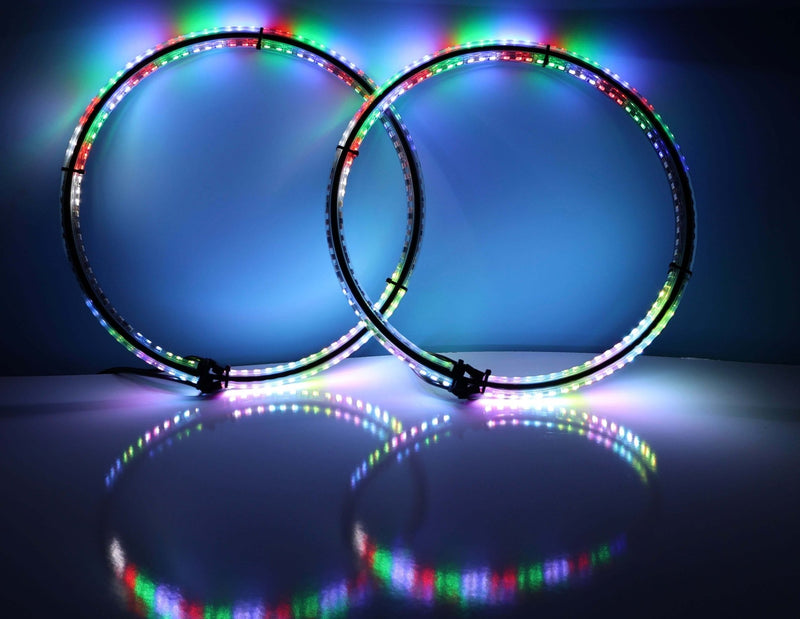 Marshin Whips Apollo wheel lights RGB (Harness included) - Rugged Terrain