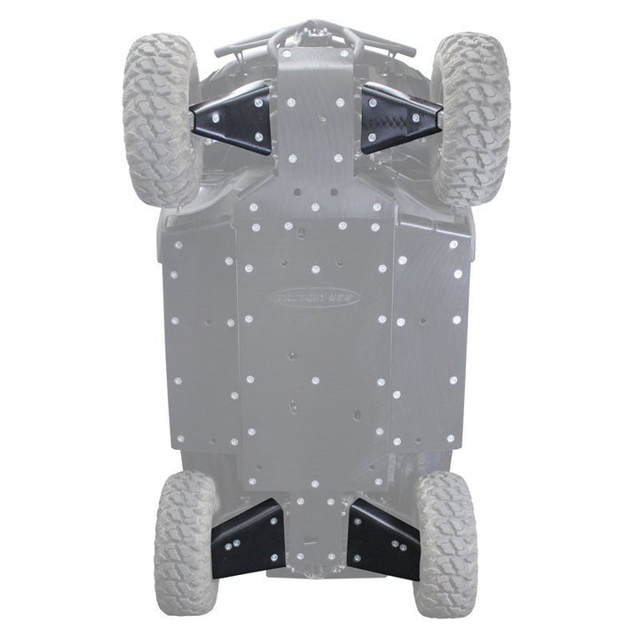 Factory UTV Yamaha Wolverine X2 & X4 UHMW A - Arm Guards - Rugged Terrain