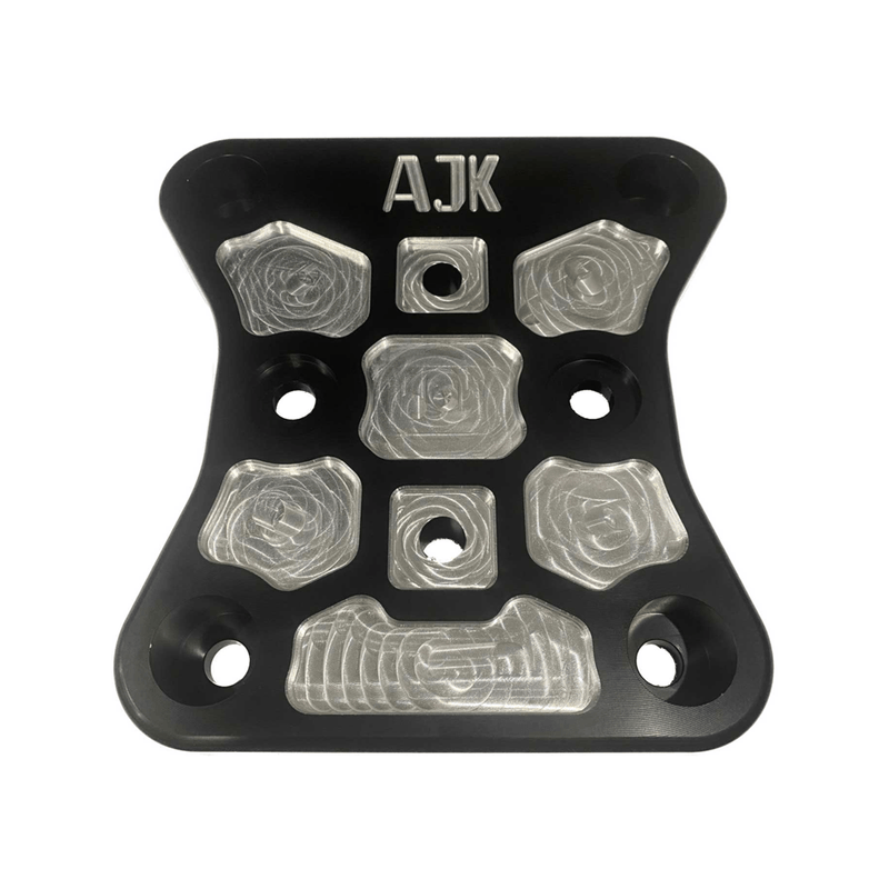 Billet Aluminum Radius Rod Plate & Tow Hook for Can - Am Maverick X3 - Rugged Terrain