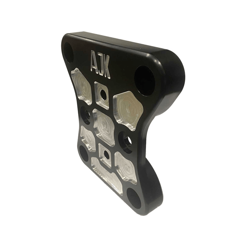 Billet Aluminum Radius Rod Plate & Tow Hook for Can - Am Maverick X3 - Rugged Terrain
