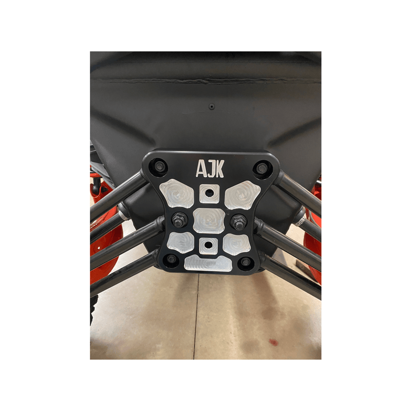 Billet Aluminum Radius Rod Plate & Tow Hook for Can - Am Maverick X3 - Rugged Terrain