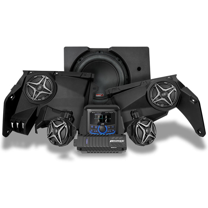 2017 - 2024 Can - Am® X3, Phase - 4 A - Spec 5 - Speaker 800watt System w/JVC - Rugged Terrain