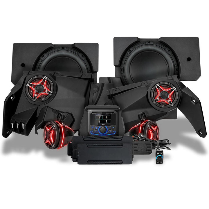 2017 - 2024 Can - Am® X3, Phase - 5 V - Spec 6 - Speaker 1650watt System w/JVC - Rugged Terrain