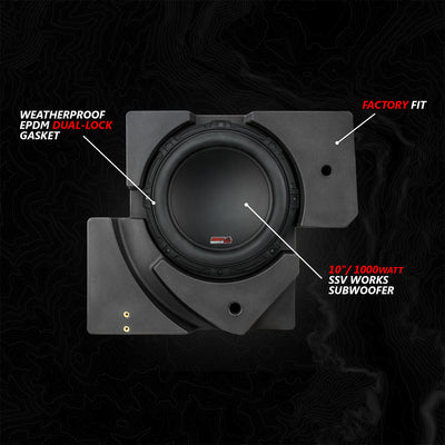 2017 - 2026 Can - Am® X3, Phase - 6 K - Spec 6 - Speaker 1650watt System w/JVC - Rugged Terrain