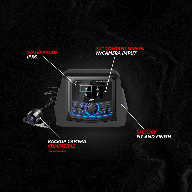 2017 - 2026 Can - Am® X3, Phase - 6 K - Spec 6 - Speaker 1650watt System w/JVC - Rugged Terrain