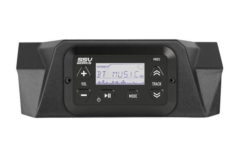 2017 - 2022 CanAm Maverick X3 Dash Mounting Panel for MRB3 Bluetooth Media Controller - Rugged Terrain