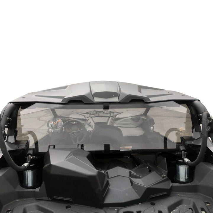 Moto Armor Can - Am Maverick X3 for 2017+ Tinted Polycarbonate Rear Window - Rugged Terrain