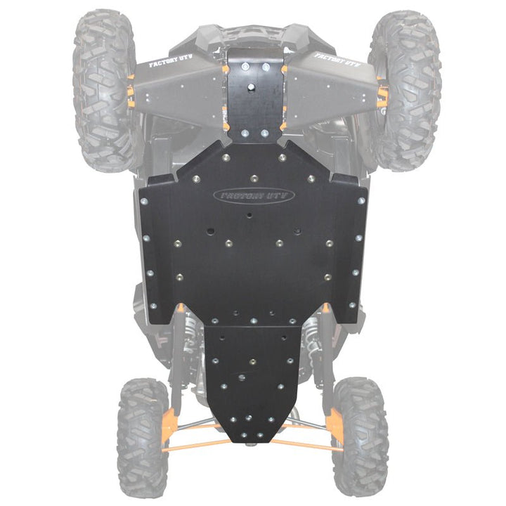 Factory UTV Polaris RZR XP 1000 & XP Turbo UHMW Skid Plate - Rugged Terrain