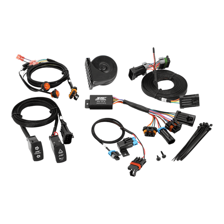 XTC Power Products Self - Canceling Turn Signal Kit With Horn for RZR Pro XP / Turbo R - Rugged Terrain