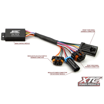 XTC Power Products Turn Signal Kit With Billet Lever | RZR Pro XP