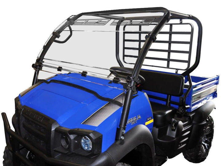 Spike Kawasaki Mule SX Hinged Windshield W/Upper Vents - HC - Rugged Terrain