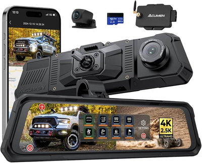 Marshin Whips Acument Front/ Rearview mirror switch control system - Rugged Terrain