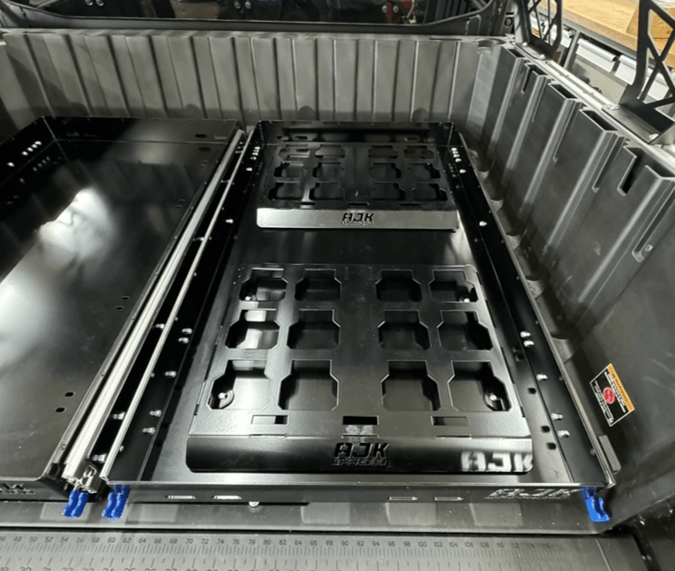 AJK Offroad Bed Drawer for Polaris Ranger XD 1500 - Rugged Terrain