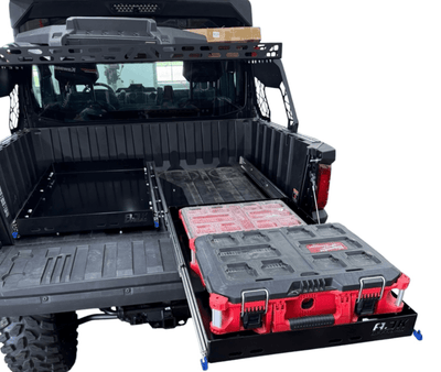 AJK Offroad Bed Drawer for Polaris Ranger XD 1500 - Rugged Terrain