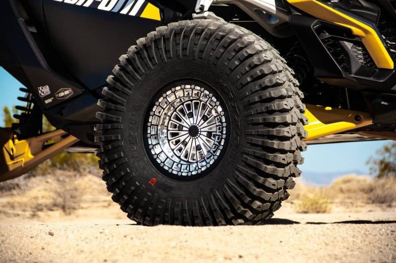 Alba Racing Crusher Pro Billet Beadlock Wheels for Can - Am Maverick R (6x5.5) - Rugged Terrain