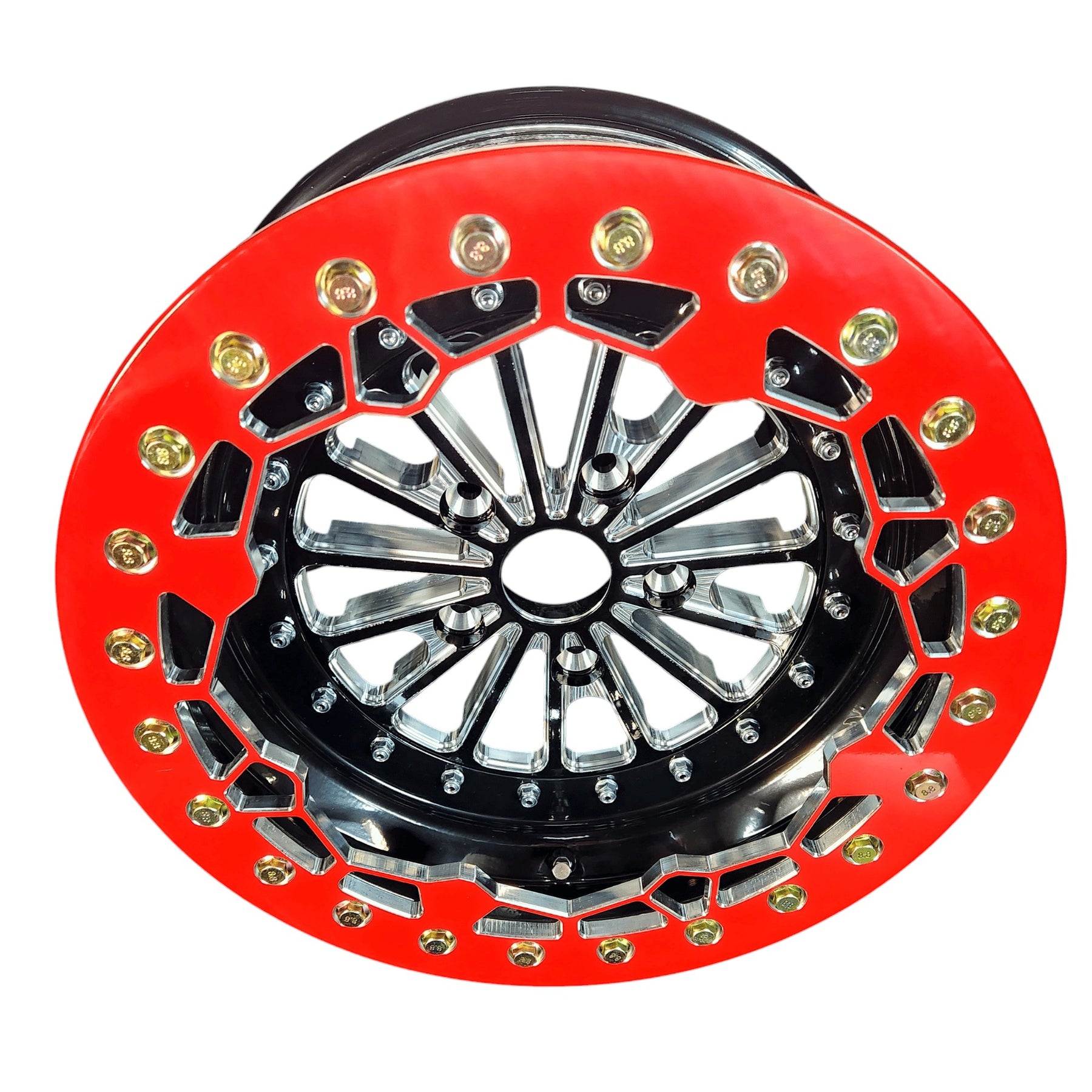 Alba Crusher Pro Beadlock Wheel | Polaris 5 Lug RZR Pro R / Turbo R ...